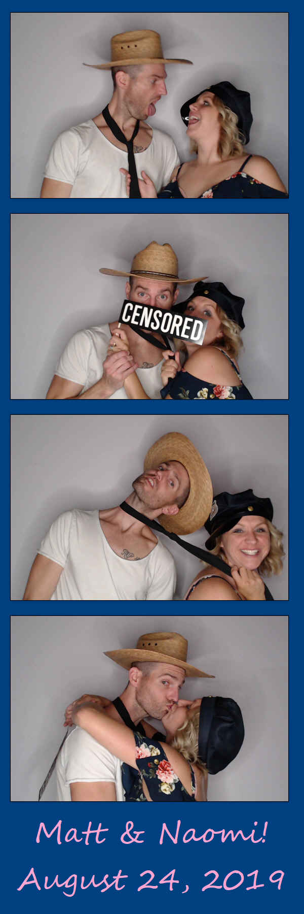 Matt and Naomi! | View more photos from the event at gallery.saycheesephotobooth.com/u/SayCheesePhotoBooth/Matt-and-Naomi