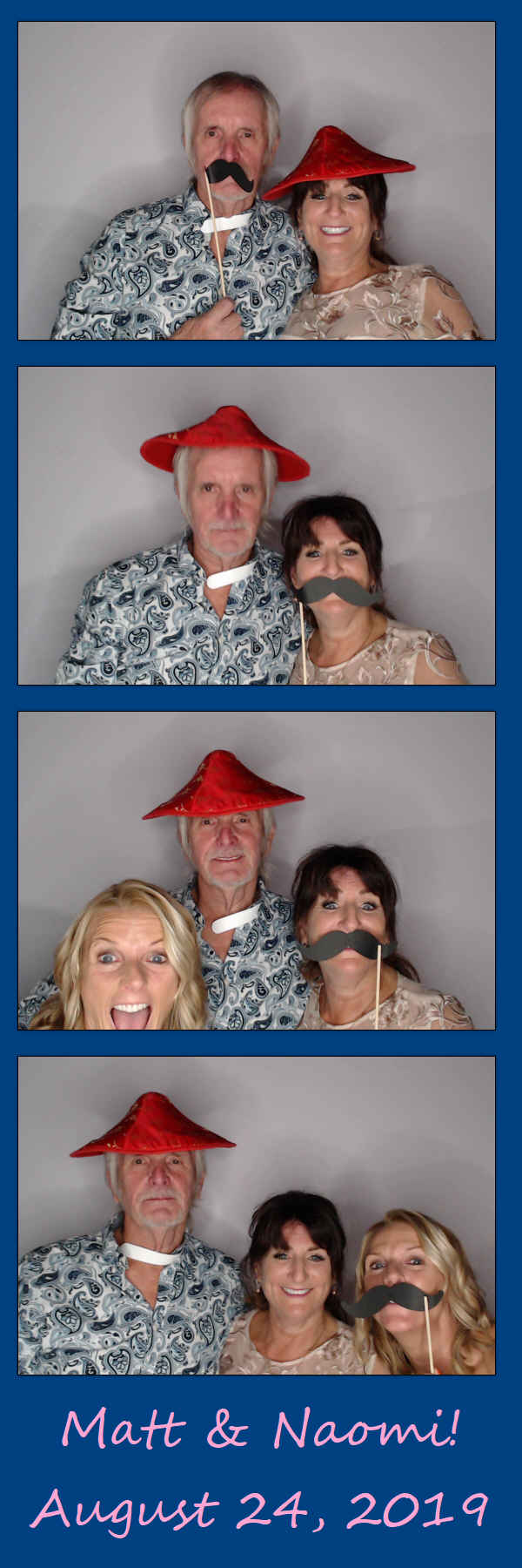Matt and Naomi! | View more photos from the event at gallery.saycheesephotobooth.com/u/SayCheesePhotoBooth/Matt-and-Naomi