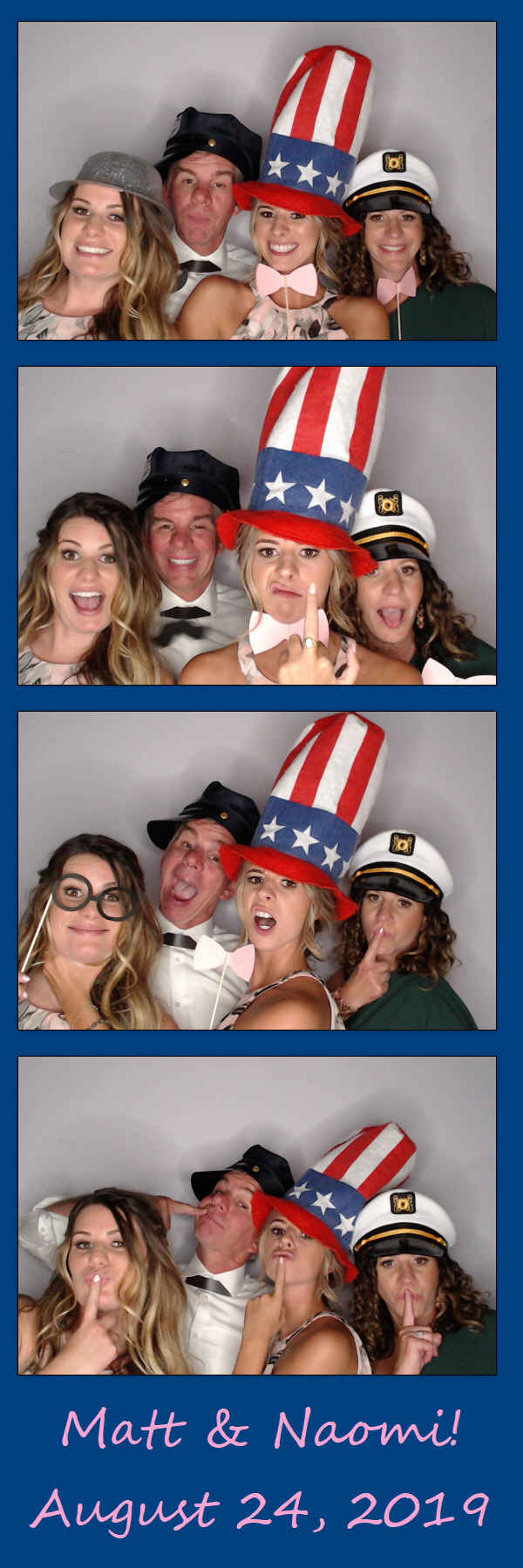 Matt and Naomi! | View more photos from the event at gallery.saycheesephotobooth.com/u/SayCheesePhotoBooth/Matt-and-Naomi