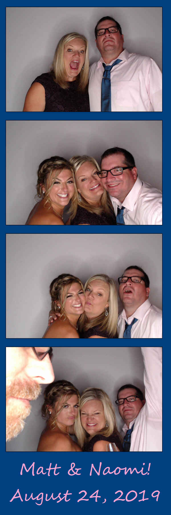 Matt and Naomi! | View more photos from the event at gallery.saycheesephotobooth.com/u/SayCheesePhotoBooth/Matt-and-Naomi