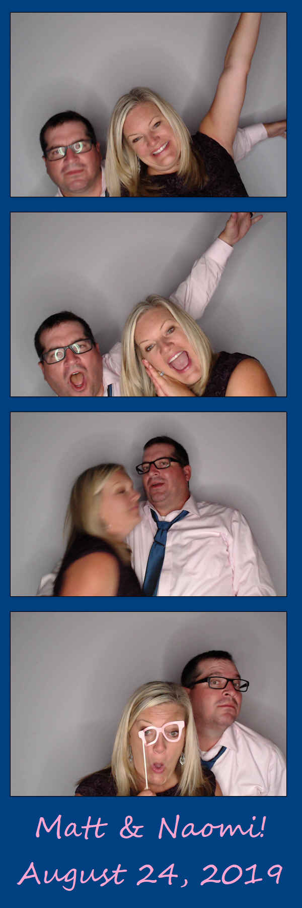 Matt and Naomi! | View more photos from the event at gallery.saycheesephotobooth.com/u/SayCheesePhotoBooth/Matt-and-Naomi