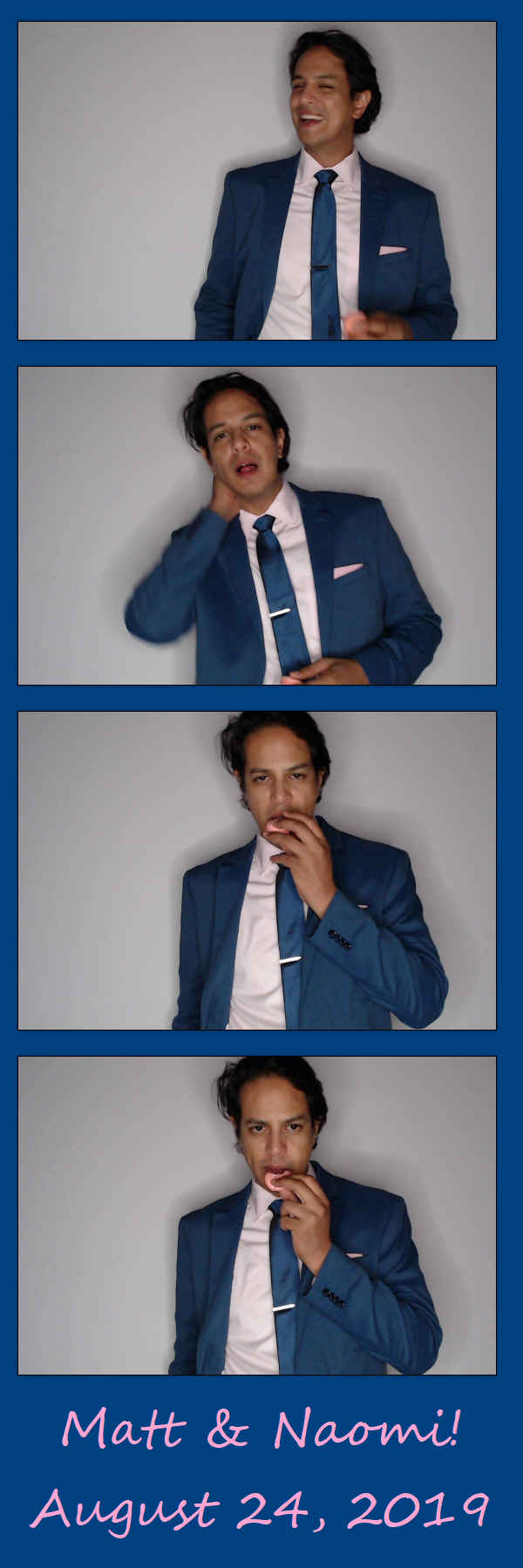 Matt and Naomi! | View more photos from the event at gallery.saycheesephotobooth.com/u/SayCheesePhotoBooth/Matt-and-Naomi