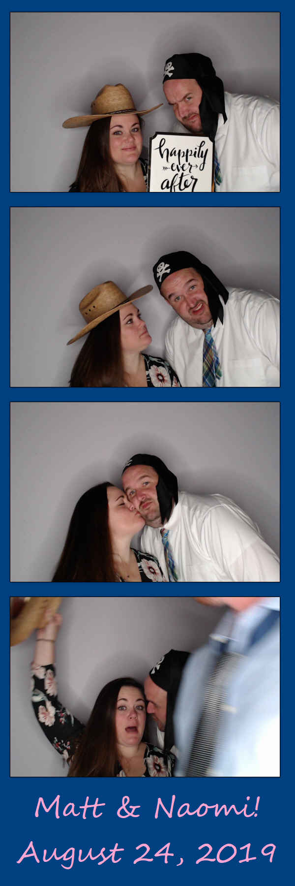 Matt and Naomi! | View more photos from the event at gallery.saycheesephotobooth.com/u/SayCheesePhotoBooth/Matt-and-Naomi
