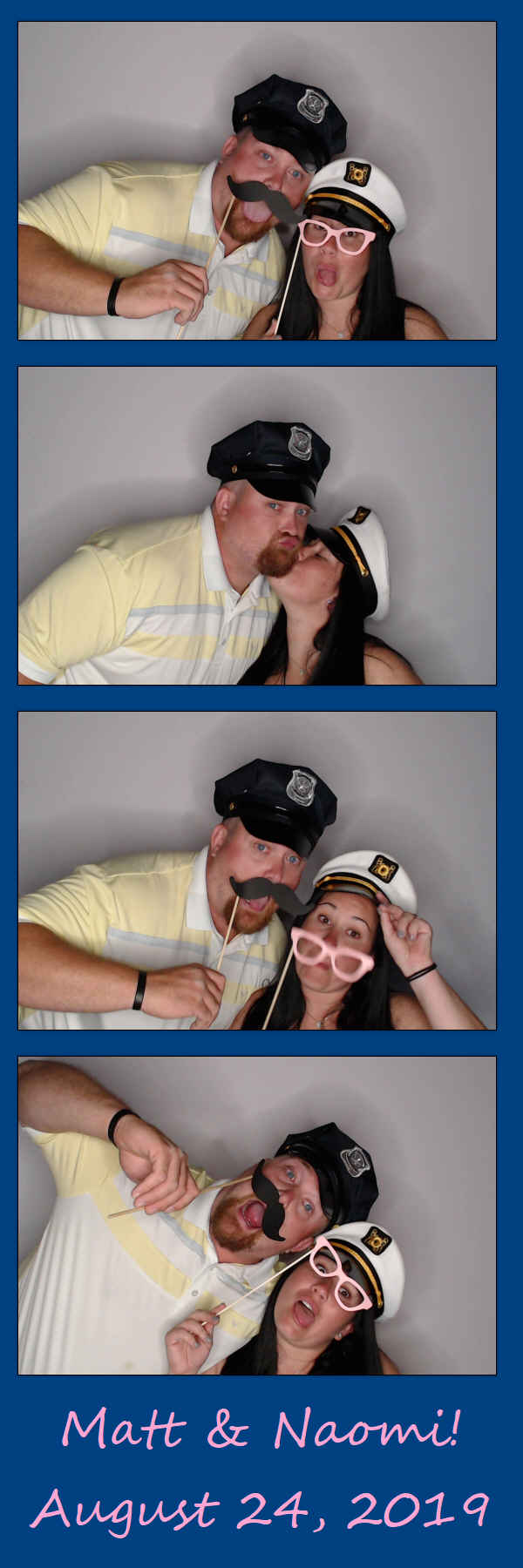 Matt and Naomi! | View more photos from the event at gallery.saycheesephotobooth.com/u/SayCheesePhotoBooth/Matt-and-Naomi