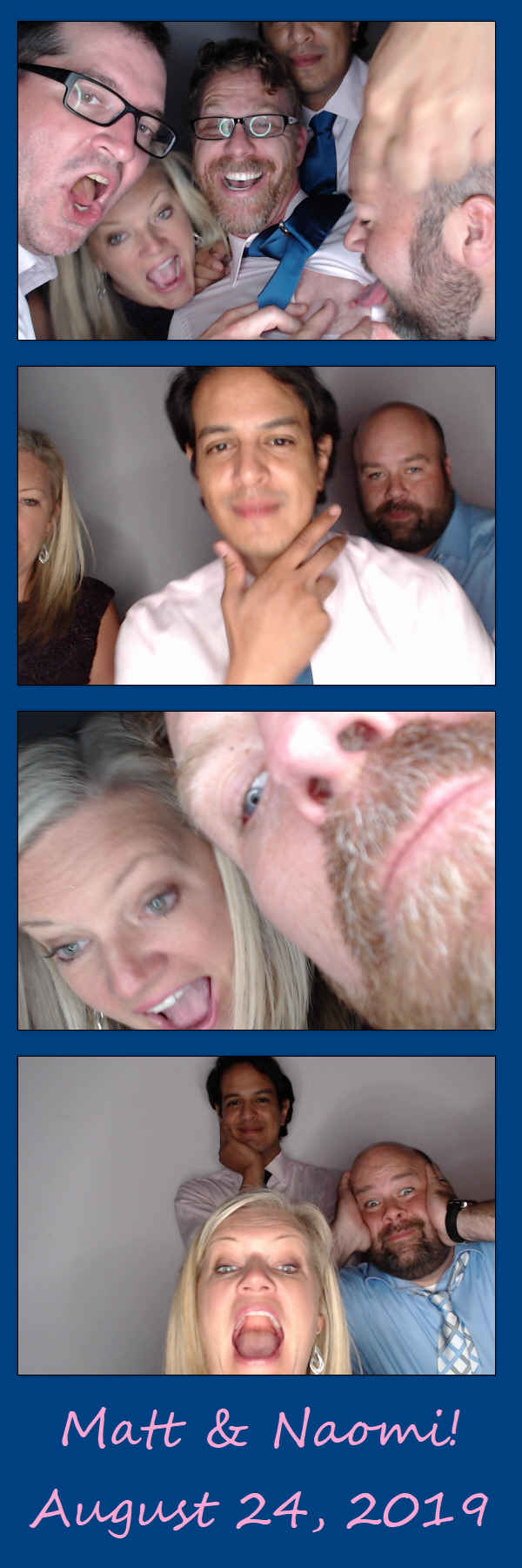 Matt and Naomi! | View more photos from the event at gallery.saycheesephotobooth.com/u/SayCheesePhotoBooth/Matt-and-Naomi