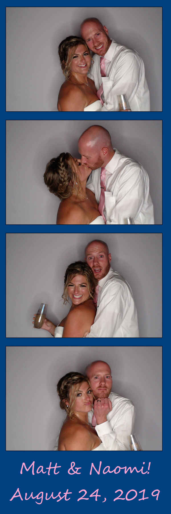 Matt and Naomi! | View more photos from the event at gallery.saycheesephotobooth.com/u/SayCheesePhotoBooth/Matt-and-Naomi