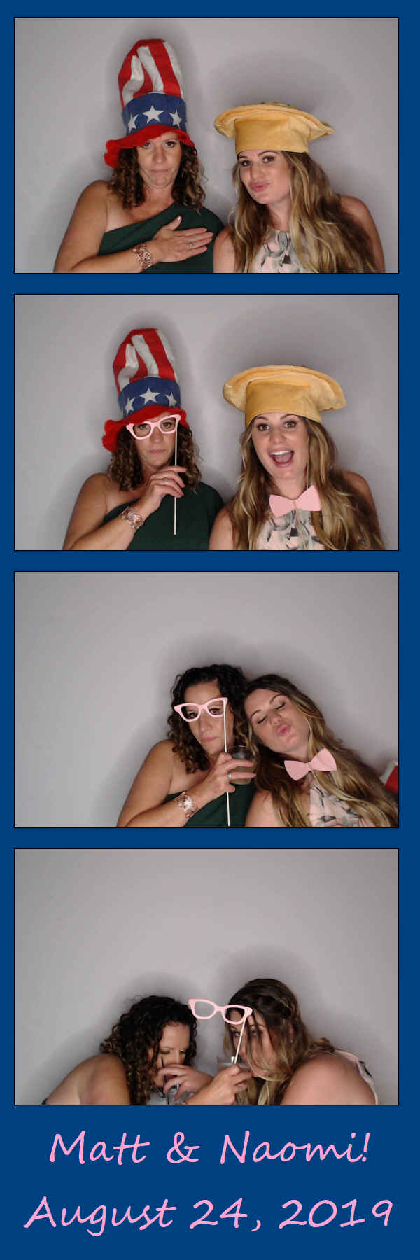 Matt and Naomi! | View more photos from the event at gallery.saycheesephotobooth.com/u/SayCheesePhotoBooth/Matt-and-Naomi