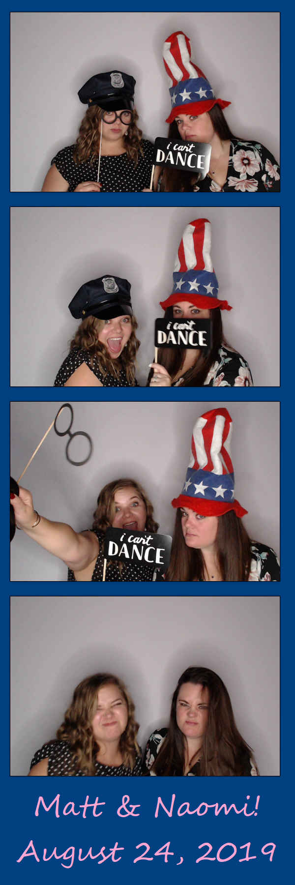 Matt and Naomi! | View more photos from the event at gallery.saycheesephotobooth.com/u/SayCheesePhotoBooth/Matt-and-Naomi
