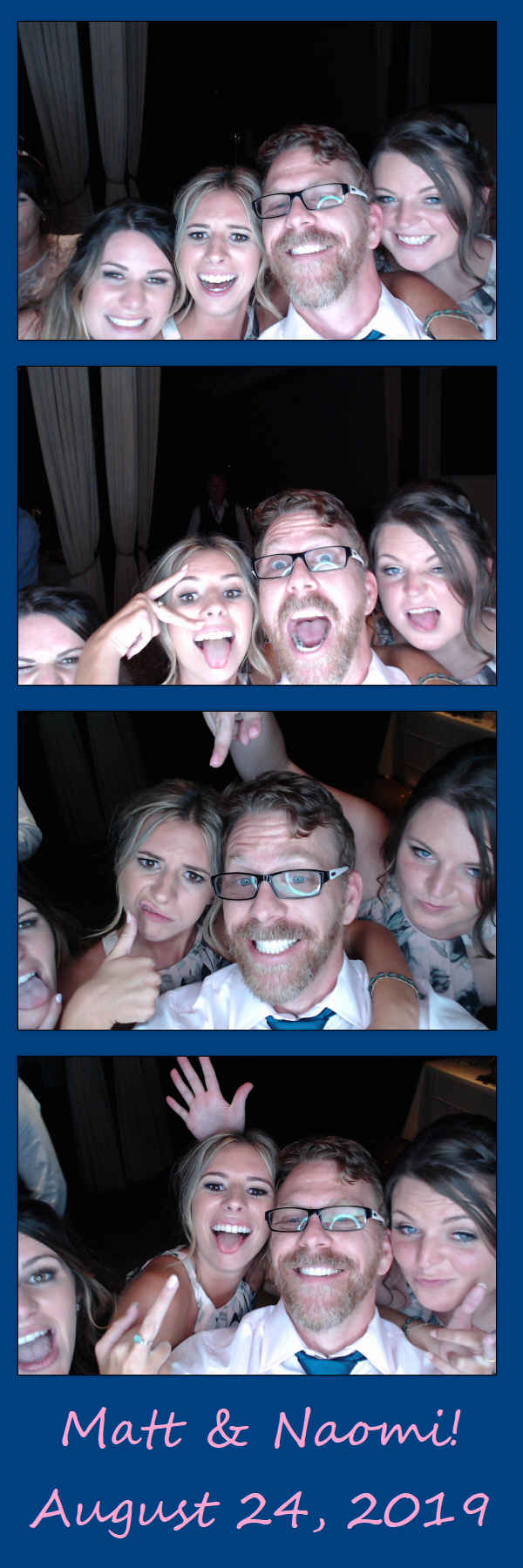 Matt and Naomi! | View more photos from the event at gallery.saycheesephotobooth.com/u/SayCheesePhotoBooth/Matt-and-Naomi