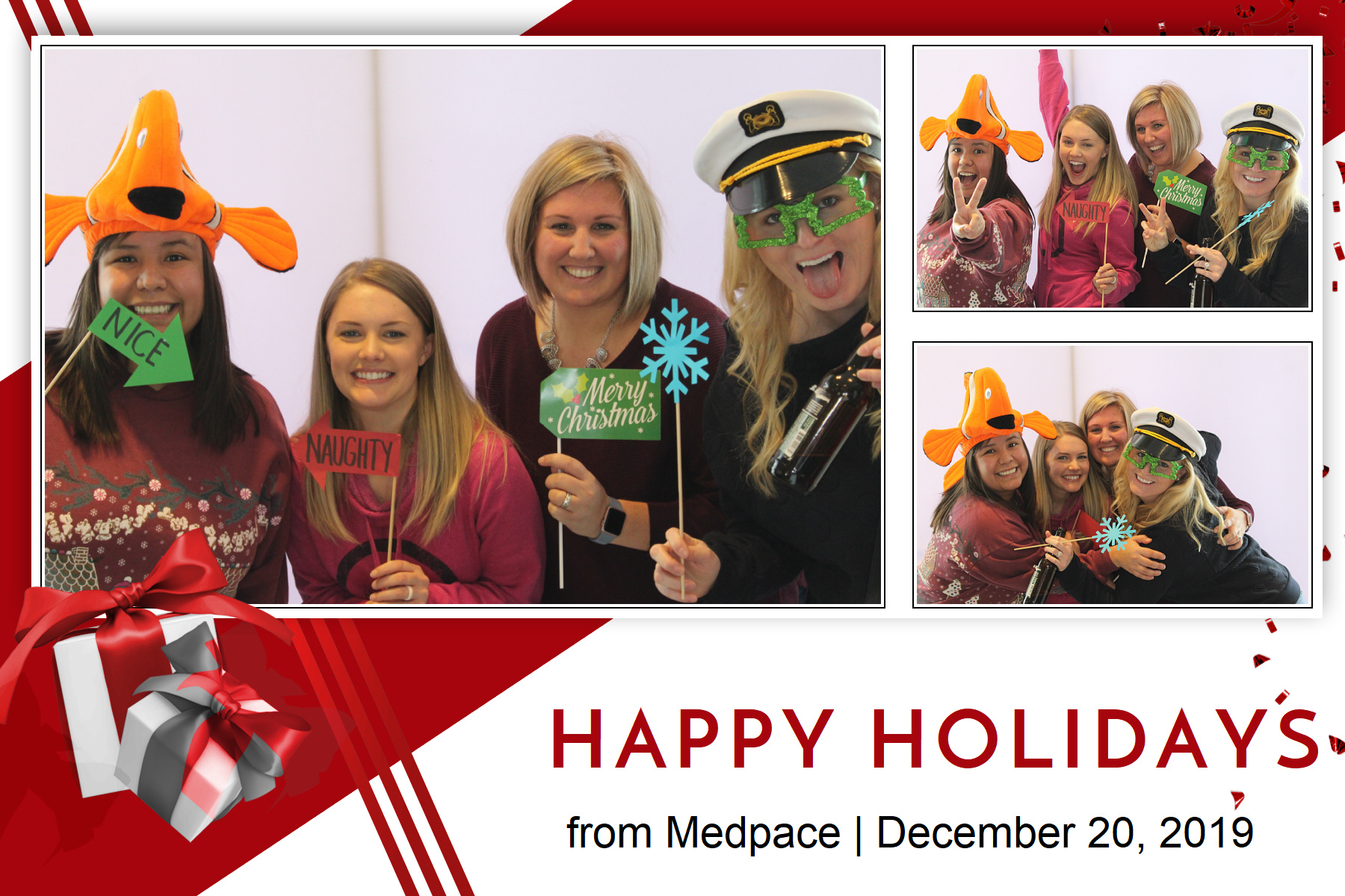Medpace Holiday Party  | View more photos from the event at gallery.saycheesephotobooth.com/u/SayCheesePhotoBooth/Medpace-Holiday-Party