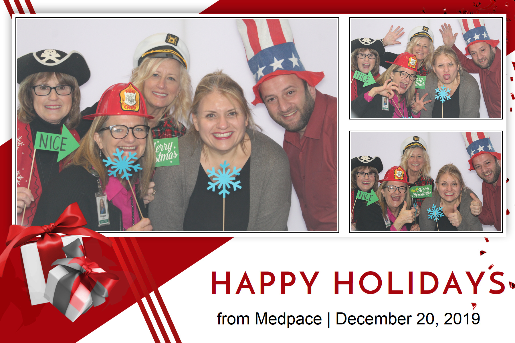 Medpace Holiday Party  | View more photos from the event at gallery.saycheesephotobooth.com/u/SayCheesePhotoBooth/Medpace-Holiday-Party