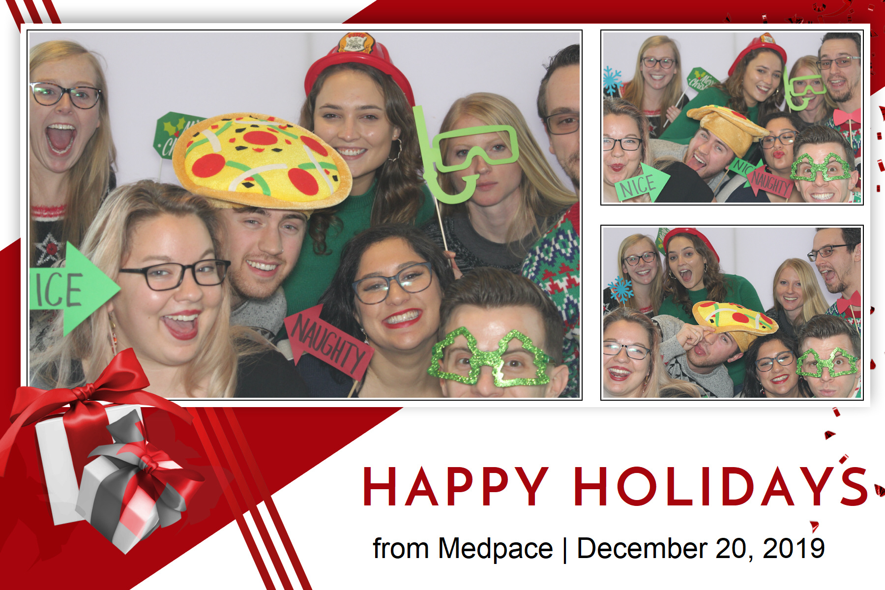 Medpace Holiday Party  | View more photos from the event at gallery.saycheesephotobooth.com/u/SayCheesePhotoBooth/Medpace-Holiday-Party