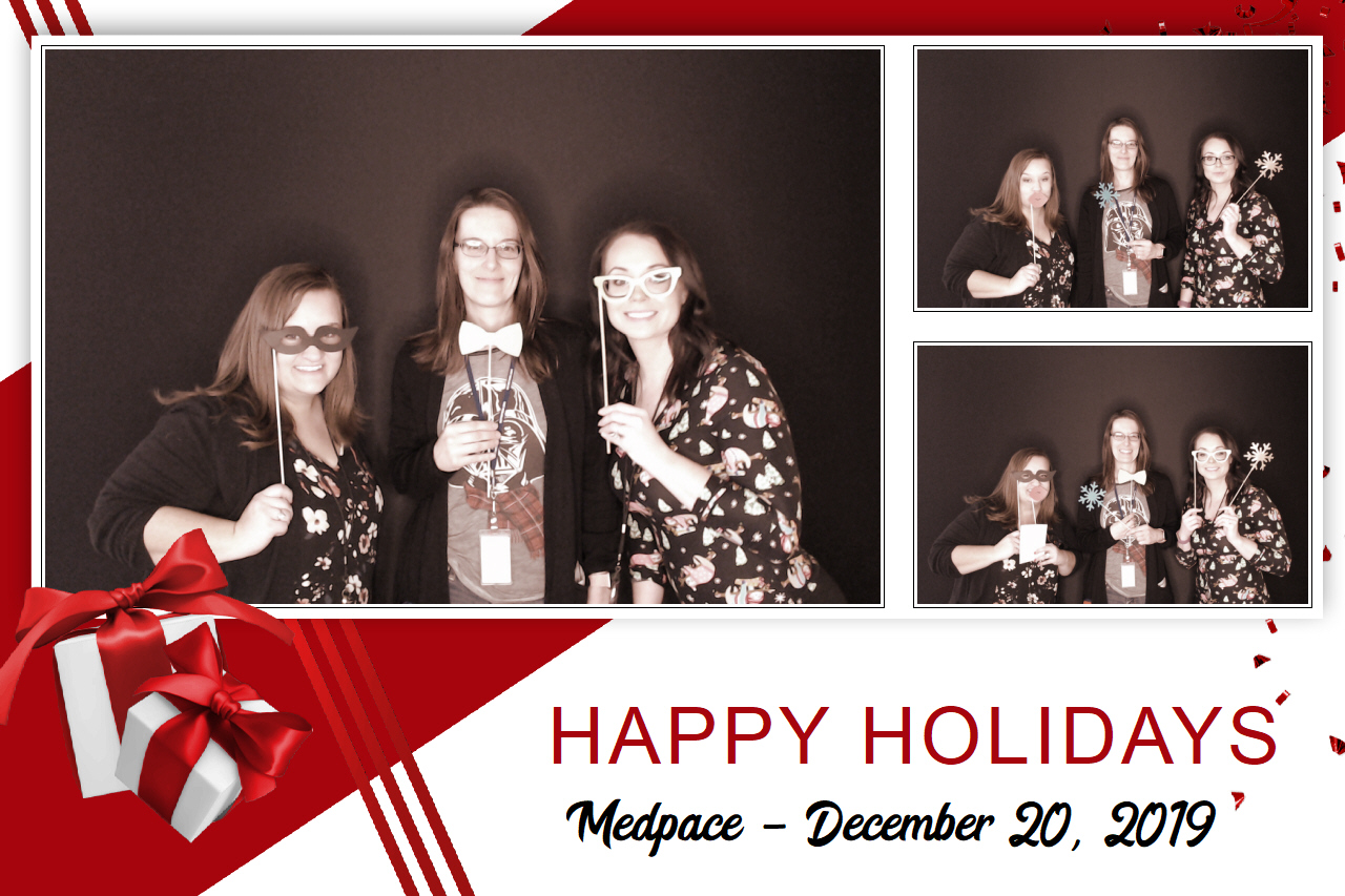 Medpace Holiday Party  | View more photos from the event at gallery.saycheesephotobooth.com/u/SayCheesePhotoBooth/Medpace-Holiday-Party