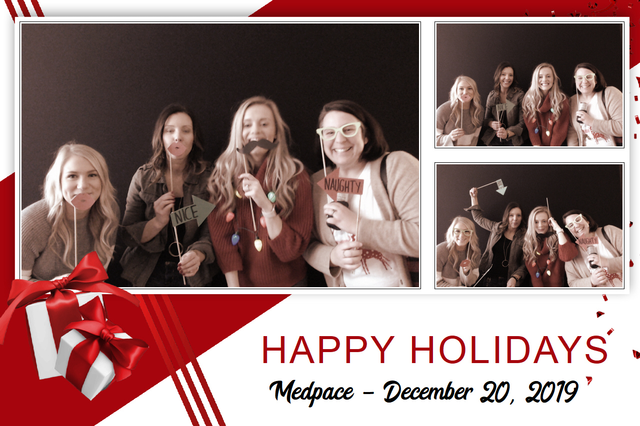 Medpace Holiday Party  | View more photos from the event at gallery.saycheesephotobooth.com/u/SayCheesePhotoBooth/Medpace-Holiday-Party