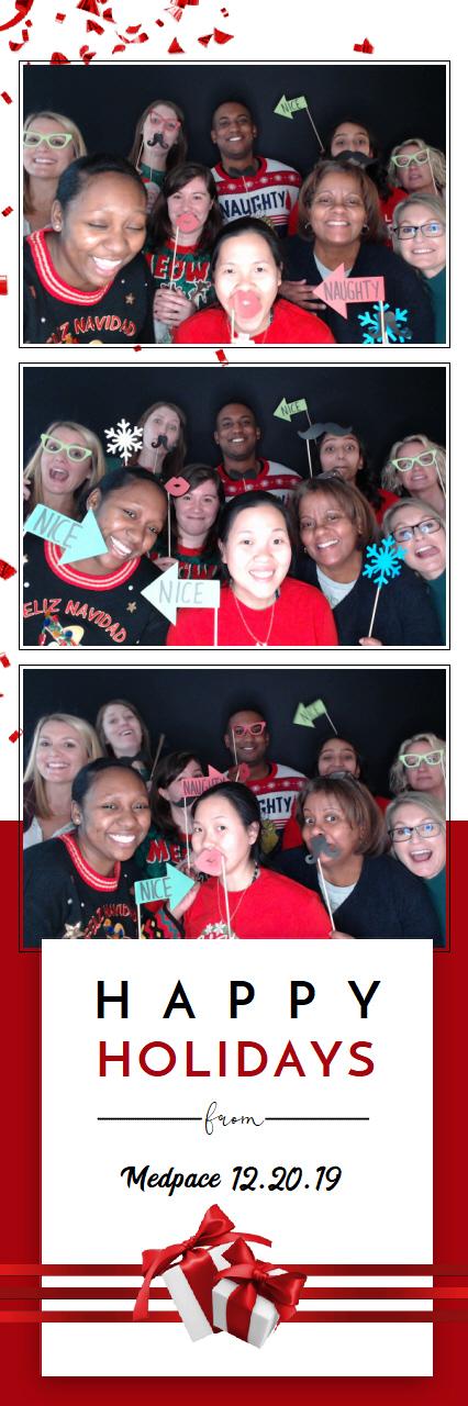 Medpace Holiday Party  | View more photos from the event at gallery.saycheesephotobooth.com/u/SayCheesePhotoBooth/Medpace-Holiday-Party