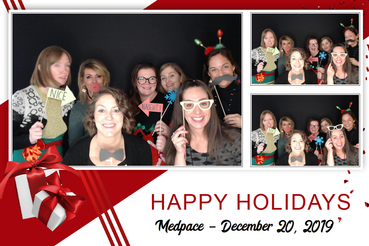 Medpace Holiday Party  | View more photos from the event at gallery.saycheesephotobooth.com/u/SayCheesePhotoBooth/Medpace-Holiday-Party