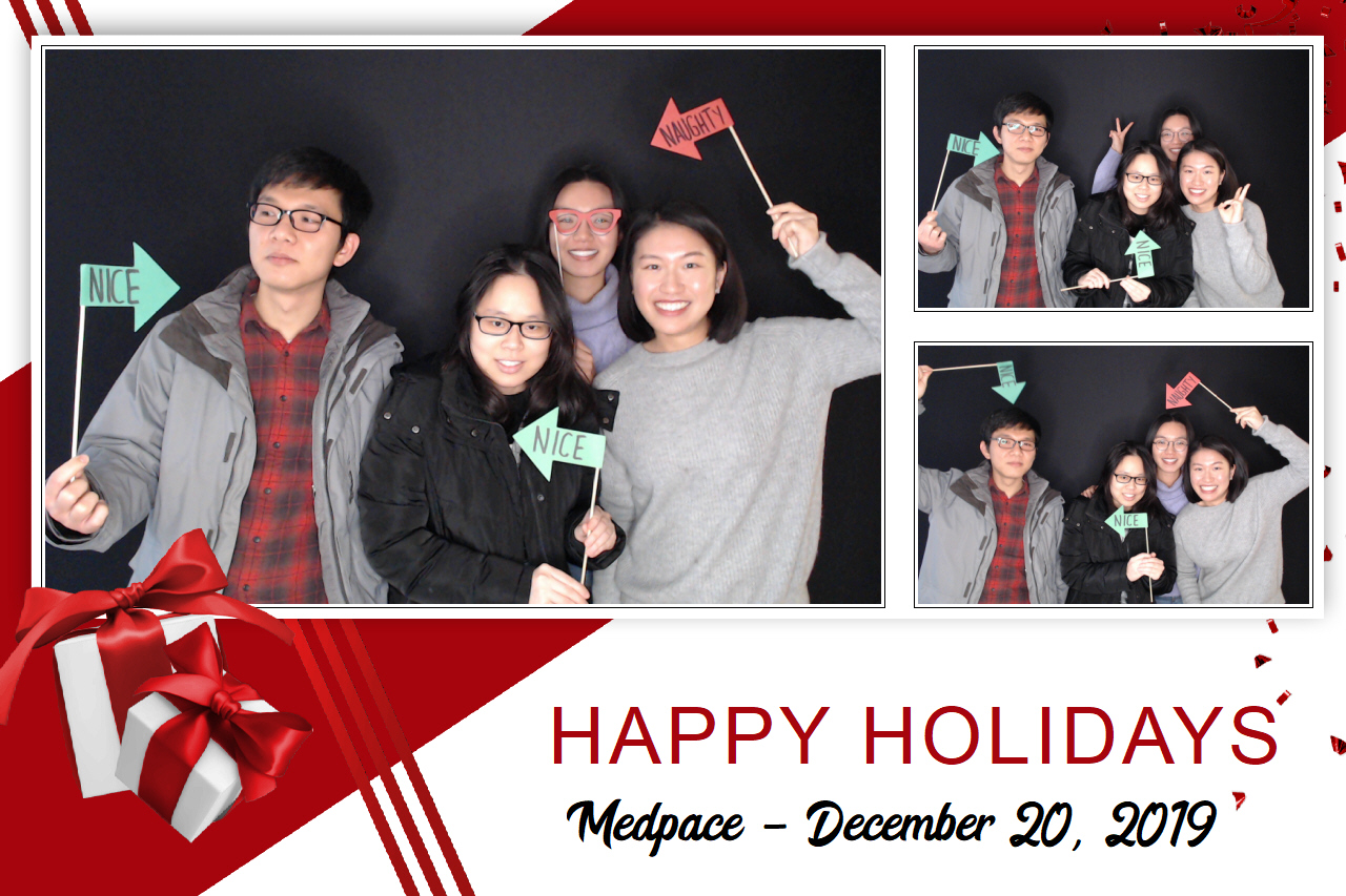 Medpace Holiday Party  | View more photos from the event at gallery.saycheesephotobooth.com/u/SayCheesePhotoBooth/Medpace-Holiday-Party