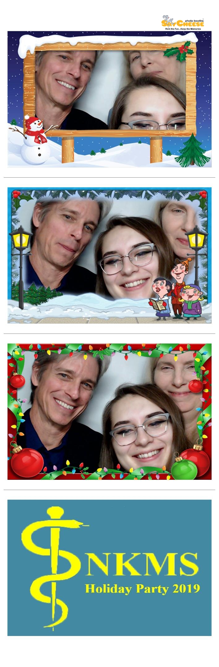 NKMS Holiday Party  | View more photos from the event at gallery.saycheesephotobooth.com/u/SayCheesePhotoBooth/NKMS-Holiday-Party