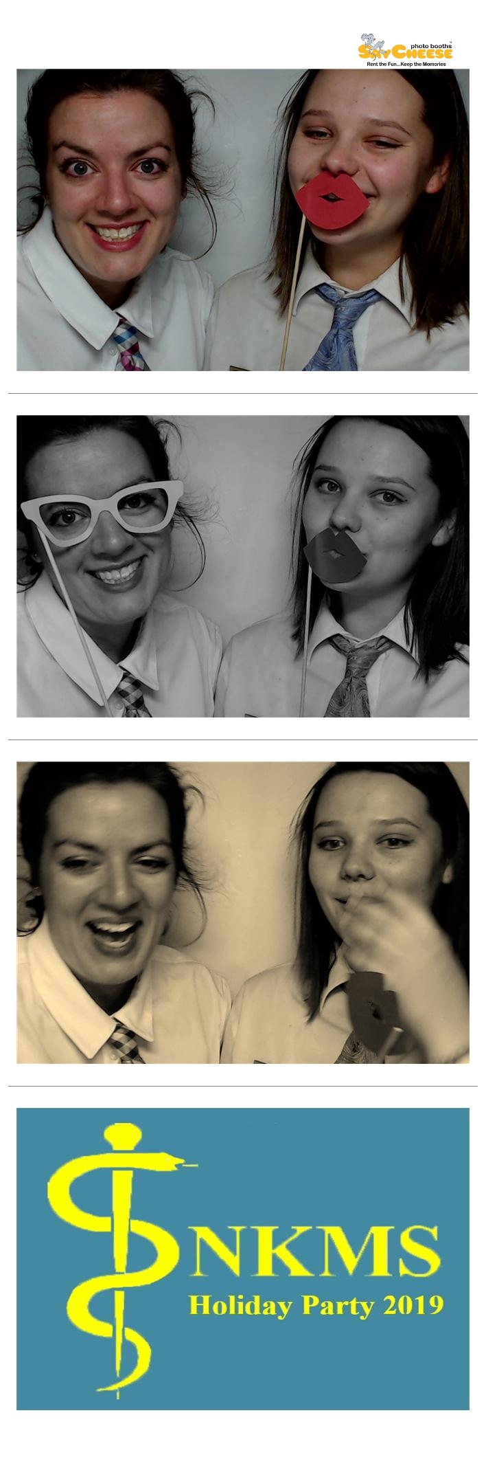 NKMS Holiday Party  | View more photos from the event at gallery.saycheesephotobooth.com/u/SayCheesePhotoBooth/NKMS-Holiday-Party