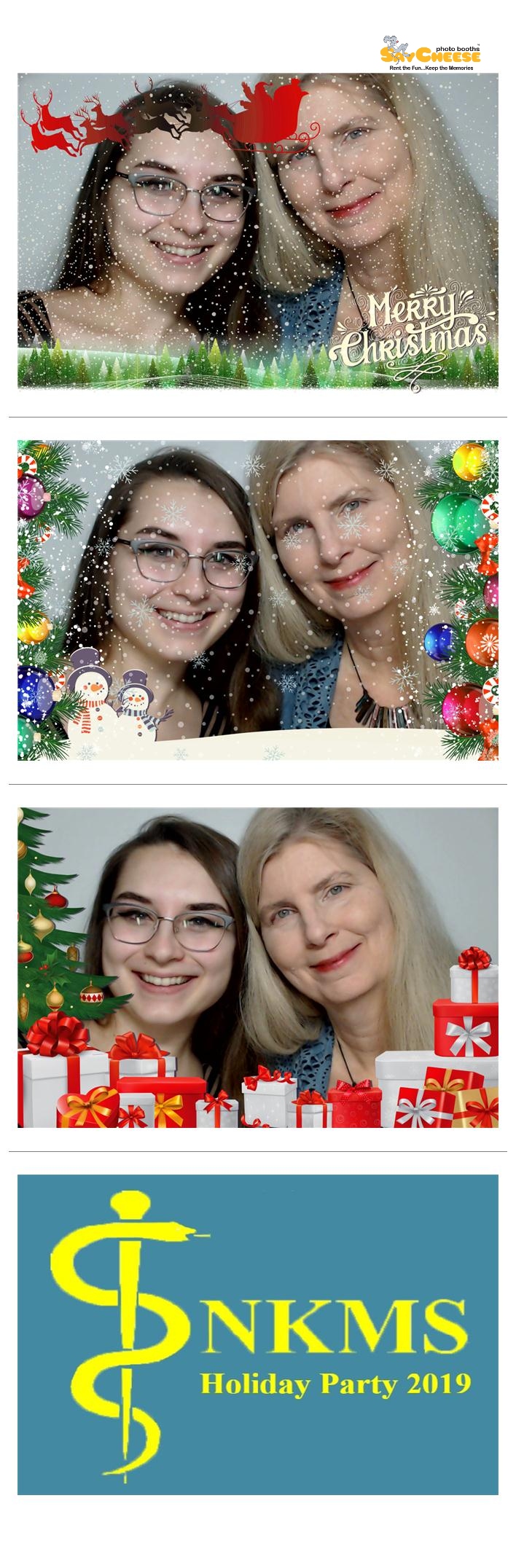 NKMS Holiday Party  | View more photos from the event at gallery.saycheesephotobooth.com/u/SayCheesePhotoBooth/NKMS-Holiday-Party