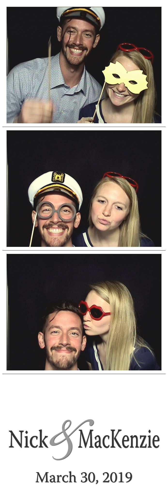 Nick & MacKenzie's wedding  | View more photos from the event at gallery.saycheesephotobooth.com/u/SayCheesePhotoBooth/Nick-MacKenzies-wedding