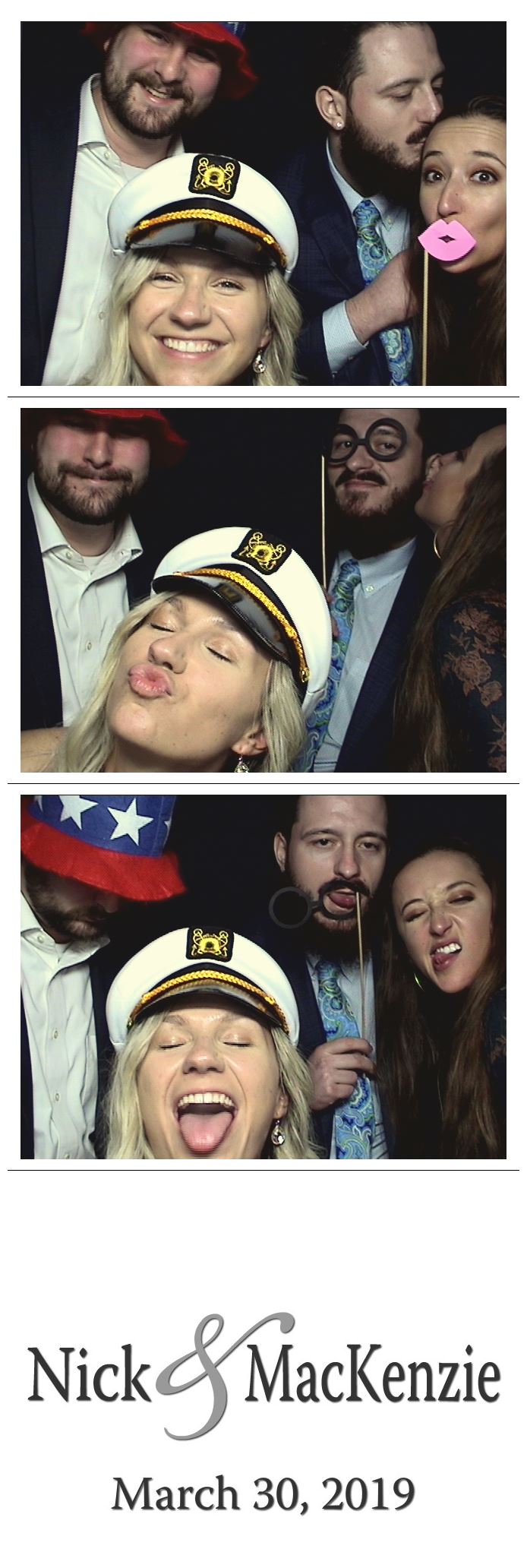 Nick & MacKenzie's wedding  | View more photos from the event at gallery.saycheesephotobooth.com/u/SayCheesePhotoBooth/Nick-MacKenzies-wedding