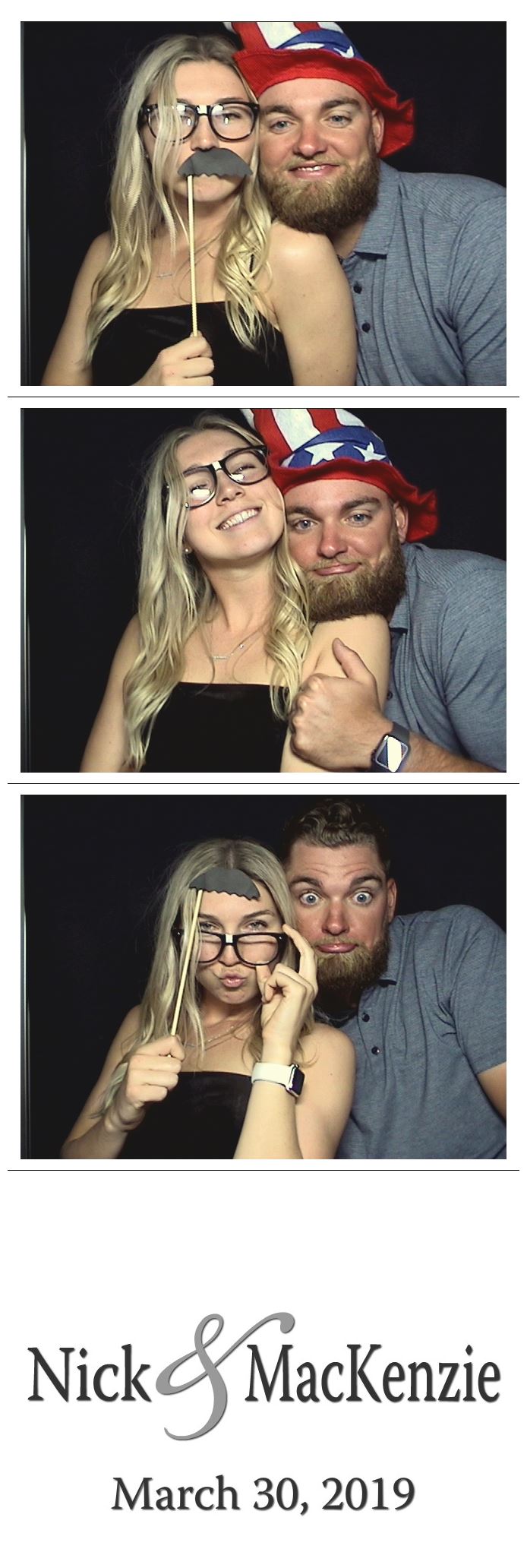 Nick & MacKenzie's wedding  | View more photos from the event at gallery.saycheesephotobooth.com/u/SayCheesePhotoBooth/Nick-MacKenzies-wedding
