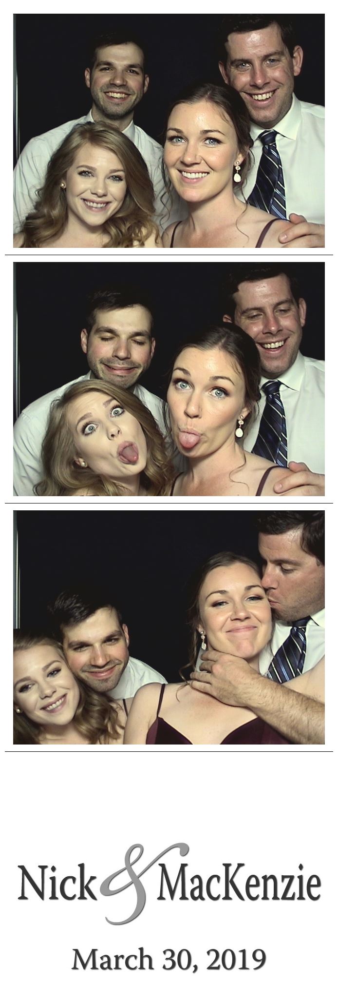 Nick & MacKenzie's wedding  | View more photos from the event at gallery.saycheesephotobooth.com/u/SayCheesePhotoBooth/Nick-MacKenzies-wedding
