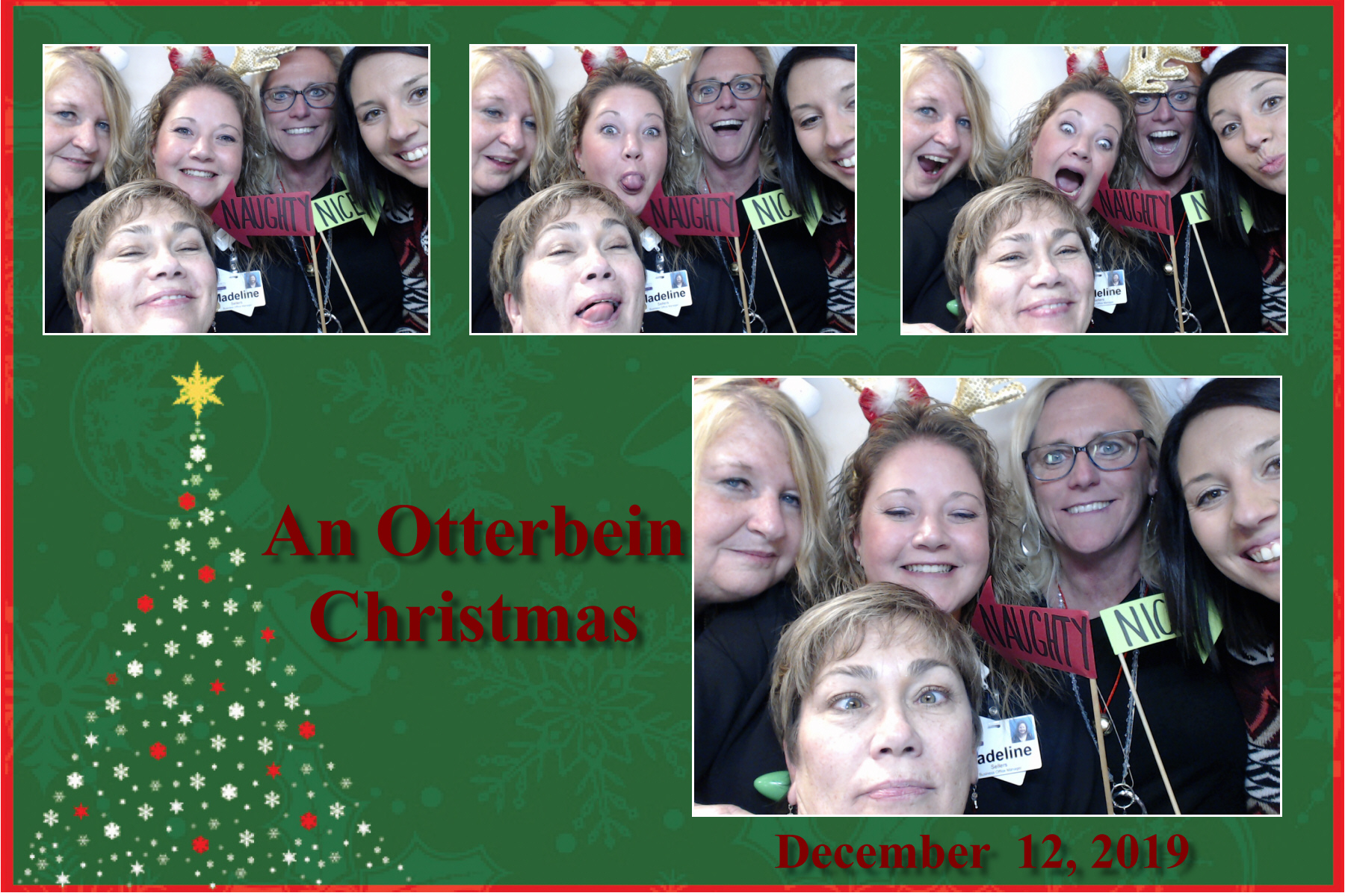 Otterbein Christmas Party  | View more photos from the event at gallery.saycheesephotobooth.com/u/SayCheesePhotoBooth/Otterbein-Christmas-Party