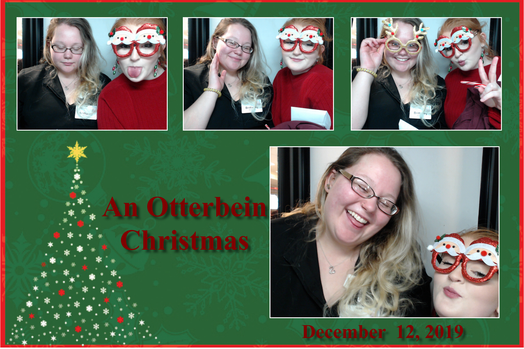 Otterbein Christmas Party  | View more photos from the event at gallery.saycheesephotobooth.com/u/SayCheesePhotoBooth/Otterbein-Christmas-Party