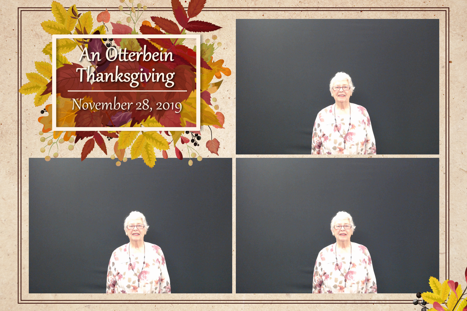 Otterbein Thanksgiving  | View more photos from the event at gallery.saycheesephotobooth.com/u/SayCheesePhotoBooth/Otterbein-Thanksgiving