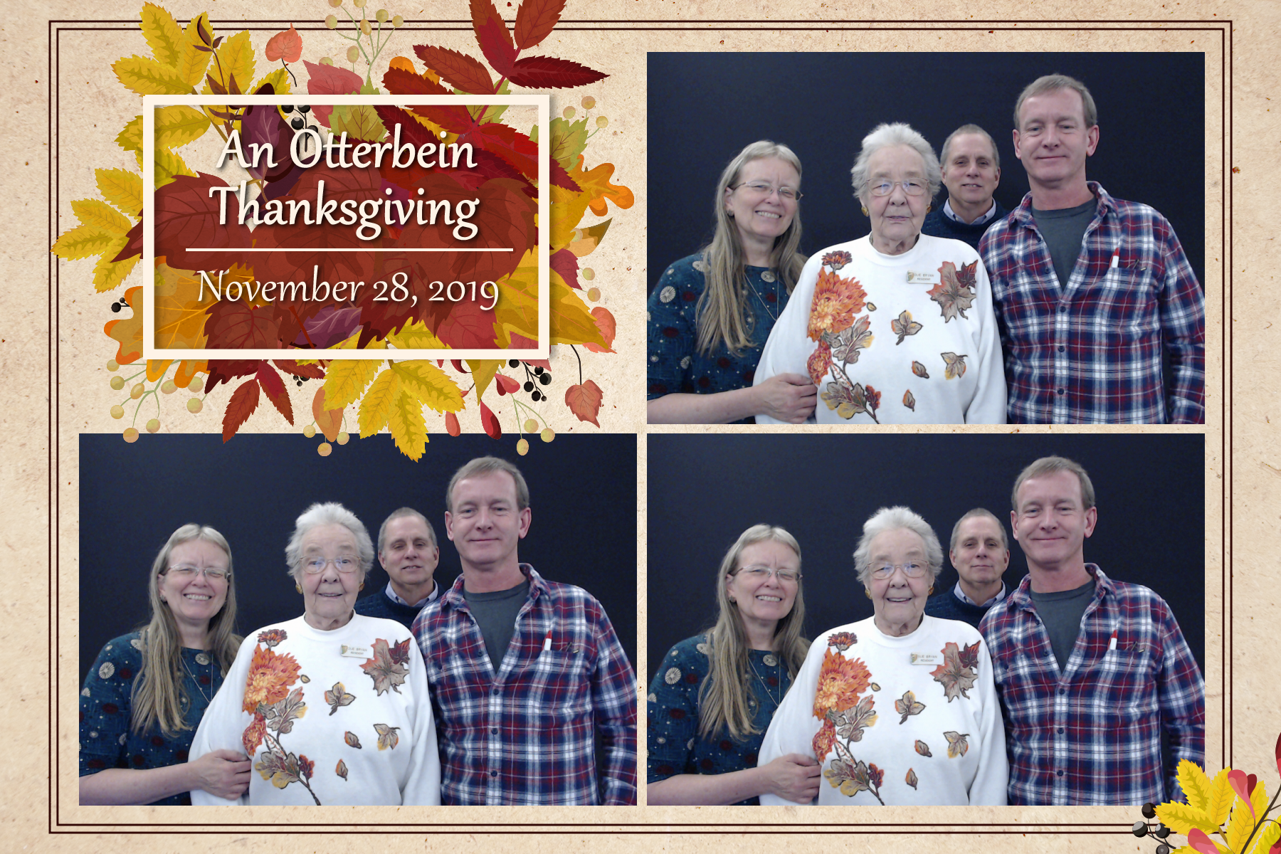 Otterbein Thanksgiving  | View more photos from the event at gallery.saycheesephotobooth.com/u/SayCheesePhotoBooth/Otterbein-Thanksgiving