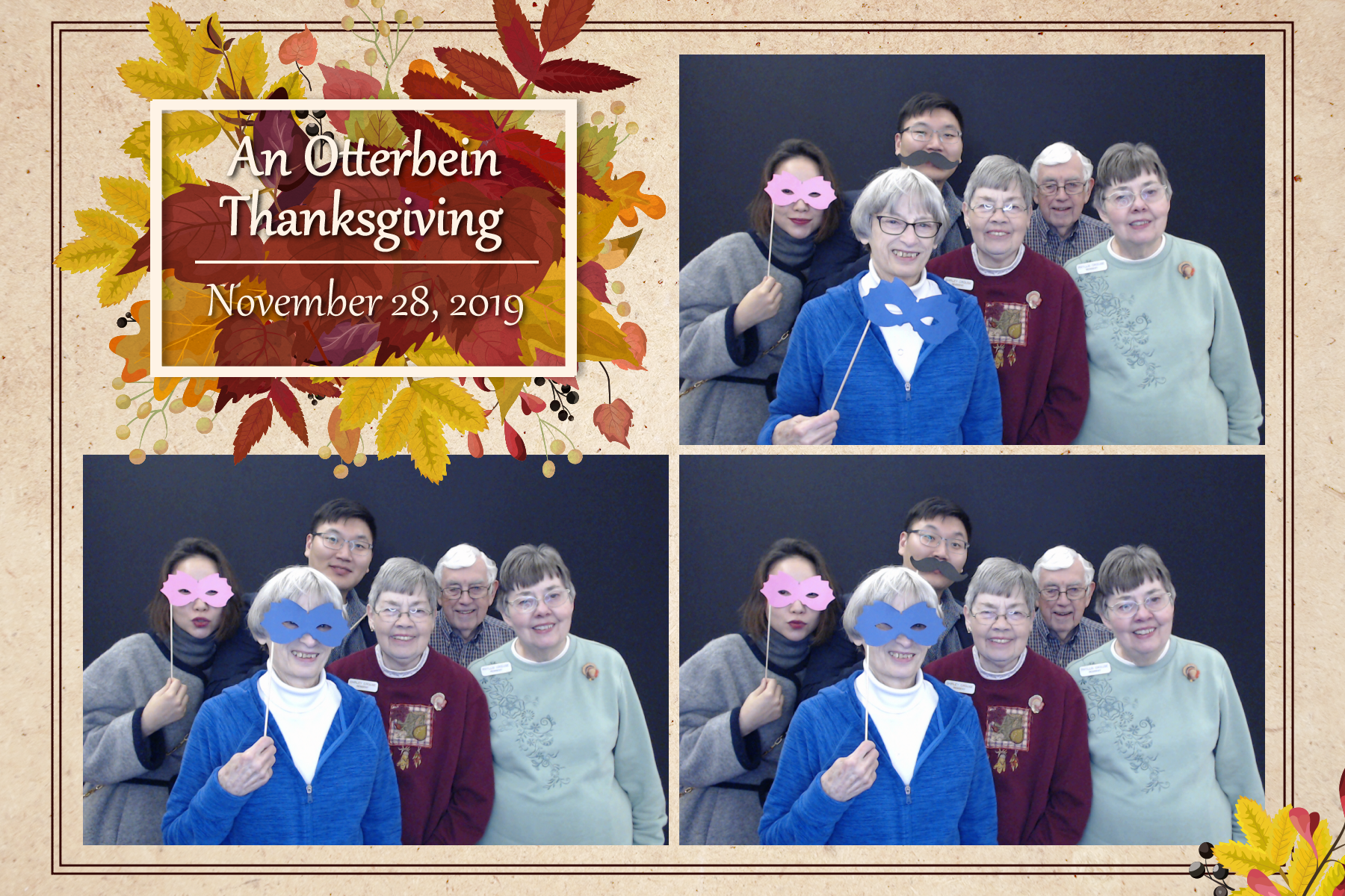 Otterbein Thanksgiving  | View more photos from the event at gallery.saycheesephotobooth.com/u/SayCheesePhotoBooth/Otterbein-Thanksgiving