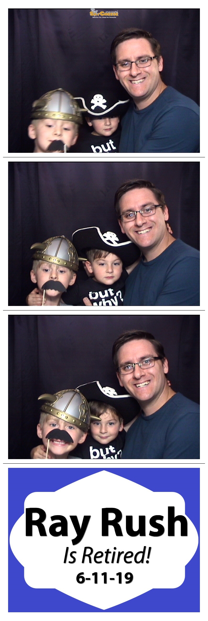 Ray Rush's Retriement Party  | View more photos from the event at gallery.saycheesephotobooth.com/u/SayCheesePhotoBooth/Ray-Rushs-Retriement-Party