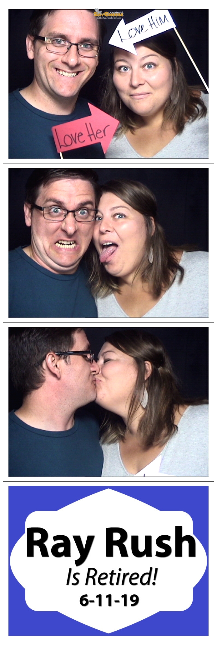 Ray Rush's Retriement Party  | View more photos from the event at gallery.saycheesephotobooth.com/u/SayCheesePhotoBooth/Ray-Rushs-Retriement-Party