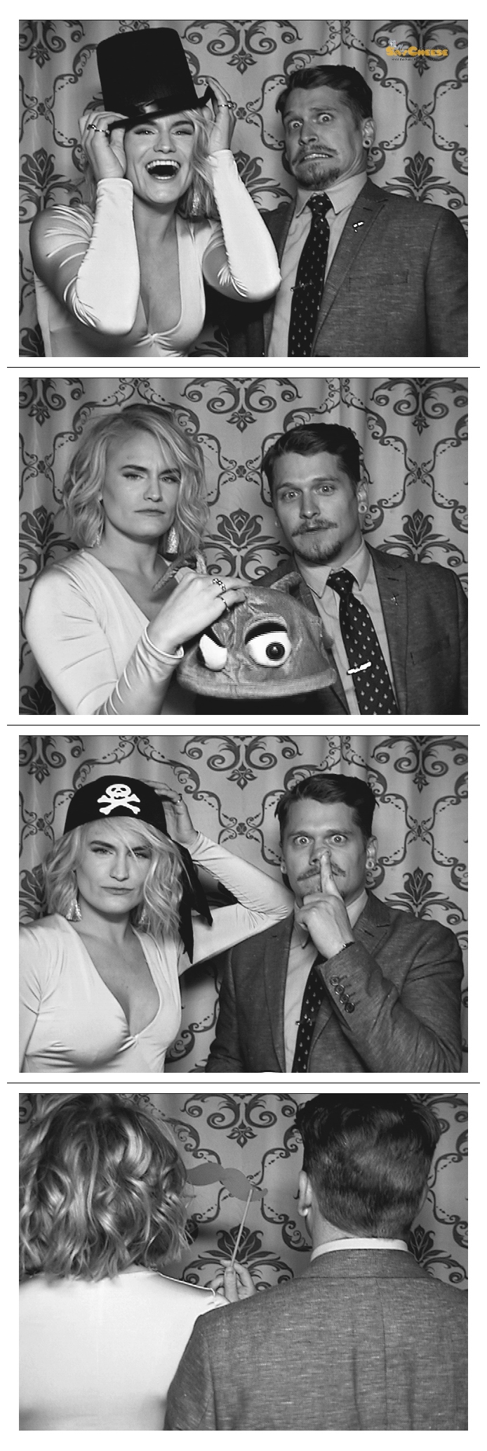 Riall Wedding  | View more photos from the event at gallery.saycheesephotobooth.com/u/SayCheesePhotoBooth/Riall-Wedding