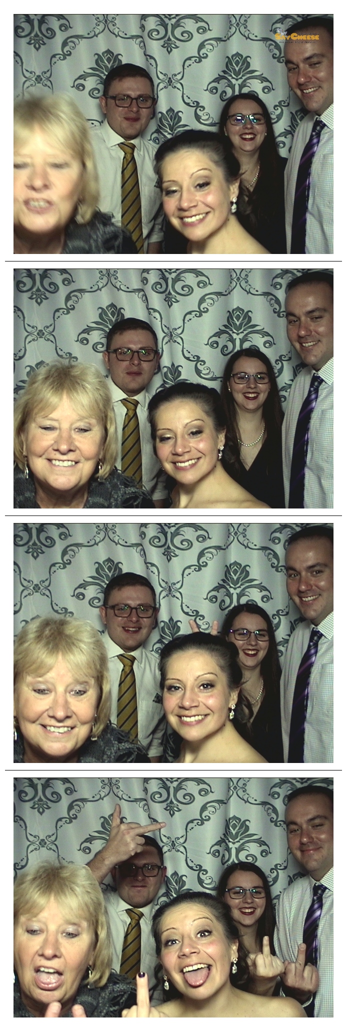Riall Wedding  | View more photos from the event at gallery.saycheesephotobooth.com/u/SayCheesePhotoBooth/Riall-Wedding