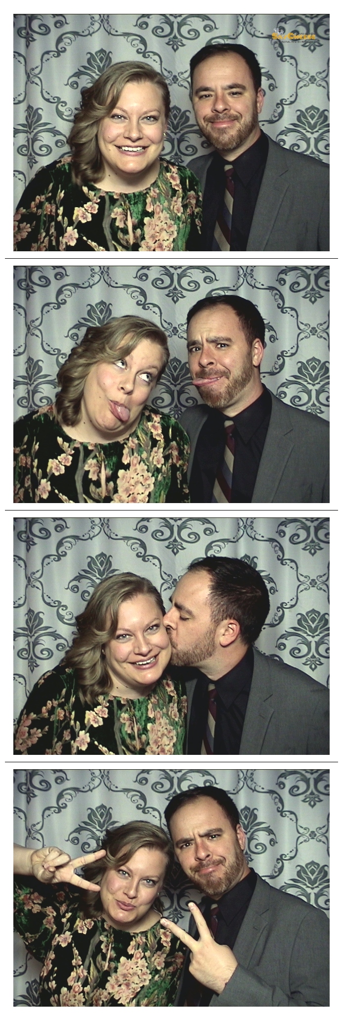 Riall Wedding  | View more photos from the event at gallery.saycheesephotobooth.com/u/SayCheesePhotoBooth/Riall-Wedding