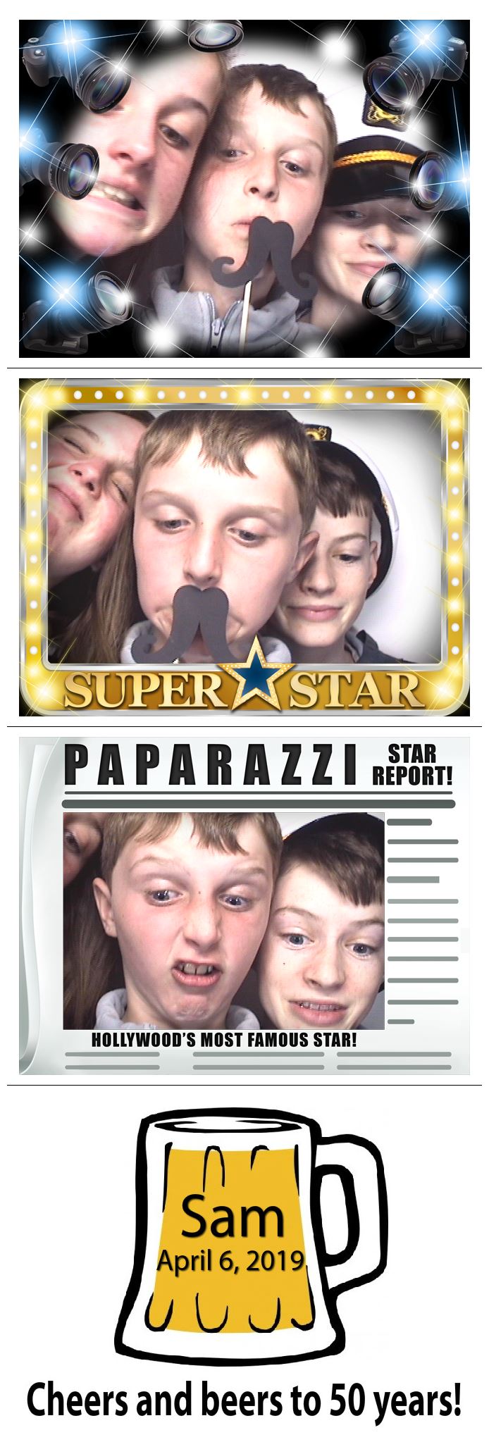 Sam Pschesang's 50! | View more photos from the event at gallery.saycheesephotobooth.com/u/SayCheesePhotoBooth/Sam-Pschesangs-50