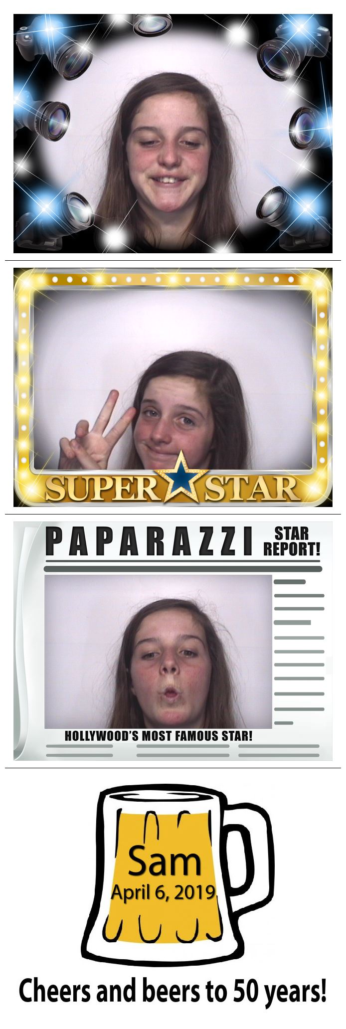 Sam Pschesang's 50! | View more photos from the event at gallery.saycheesephotobooth.com/u/SayCheesePhotoBooth/Sam-Pschesangs-50