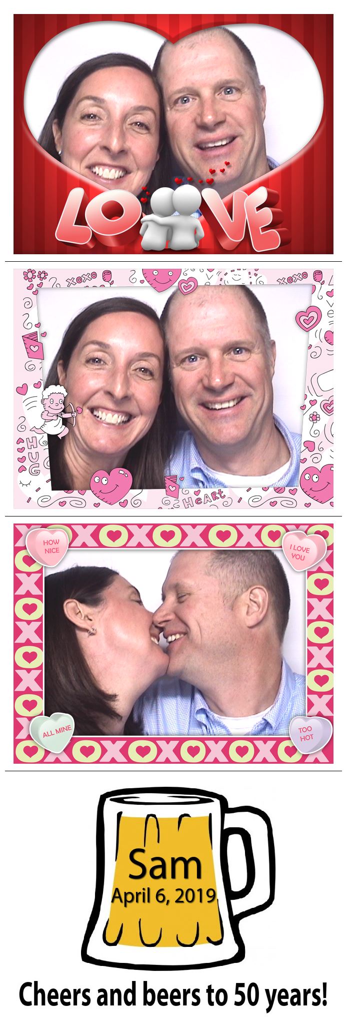 Sam Pschesang's 50! | View more photos from the event at gallery.saycheesephotobooth.com/u/SayCheesePhotoBooth/Sam-Pschesangs-50