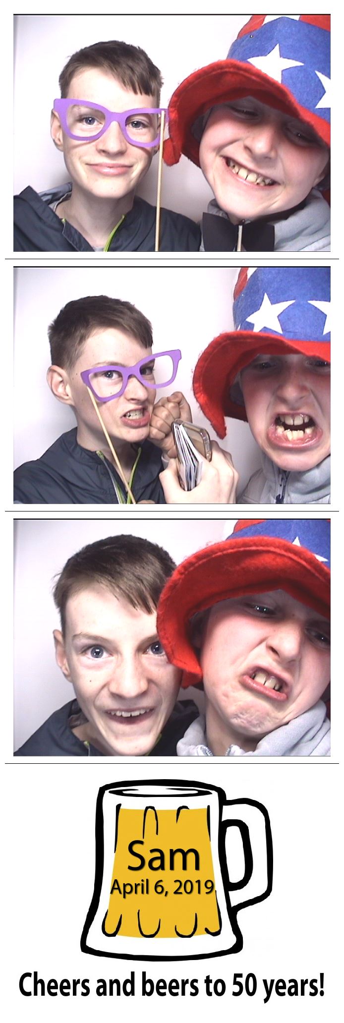 Sam Pschesang's 50! | View more photos from the event at gallery.saycheesephotobooth.com/u/SayCheesePhotoBooth/Sam-Pschesangs-50