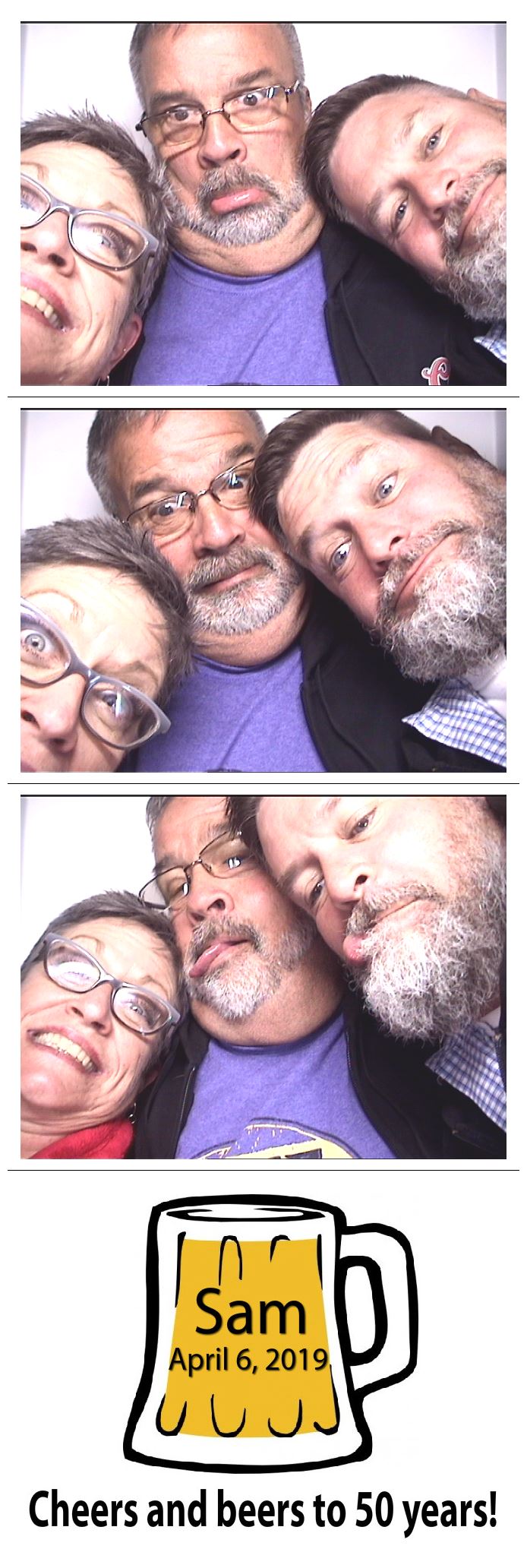Sam Pschesang's 50! | View more photos from the event at gallery.saycheesephotobooth.com/u/SayCheesePhotoBooth/Sam-Pschesangs-50