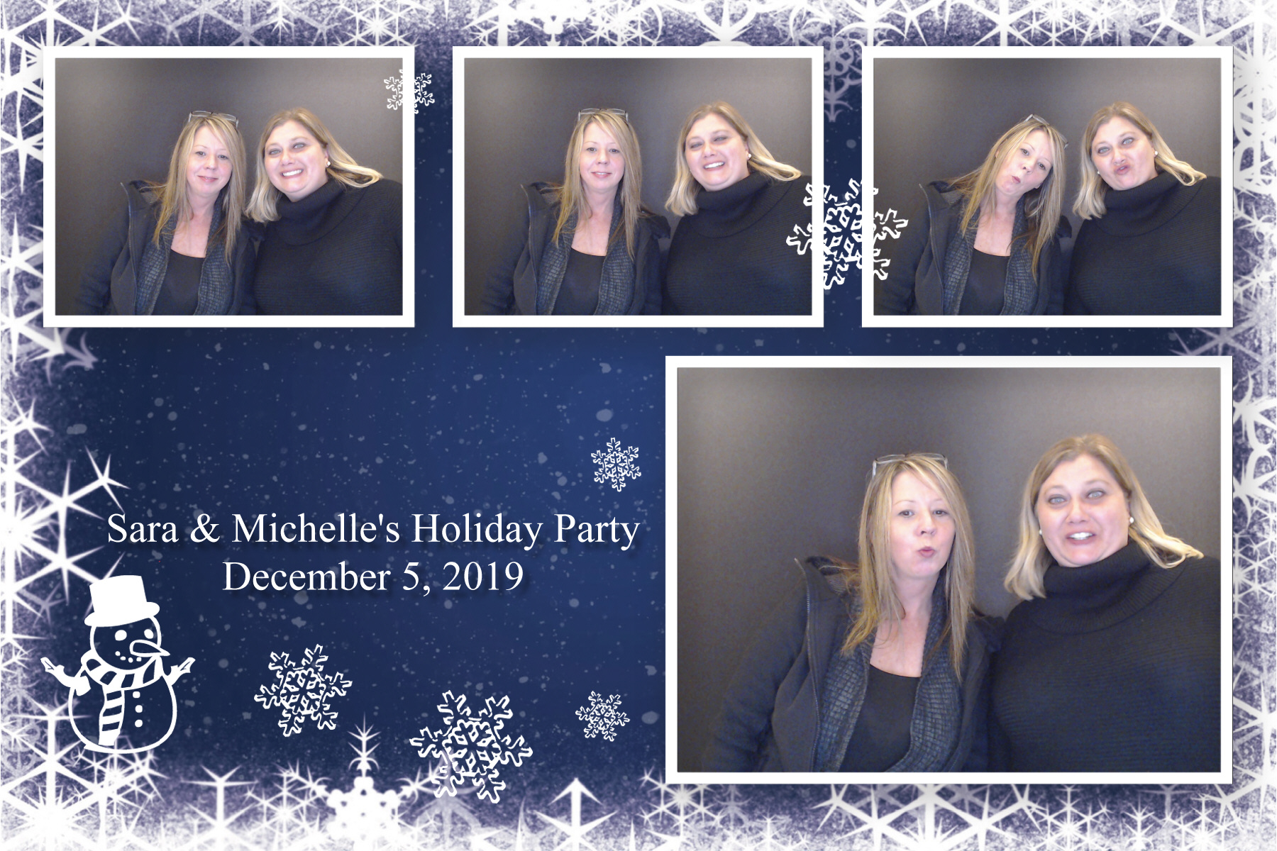 Sara & Michelle's Holiday Party  | View more photos from the event at gallery.saycheesephotobooth.com/u/SayCheesePhotoBooth/Sara-Michelles-Holiday-Party