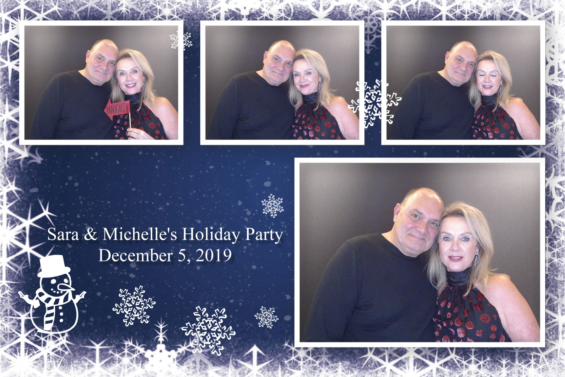Sara & Michelle's Holiday Party  | View more photos from the event at gallery.saycheesephotobooth.com/u/SayCheesePhotoBooth/Sara-Michelles-Holiday-Party