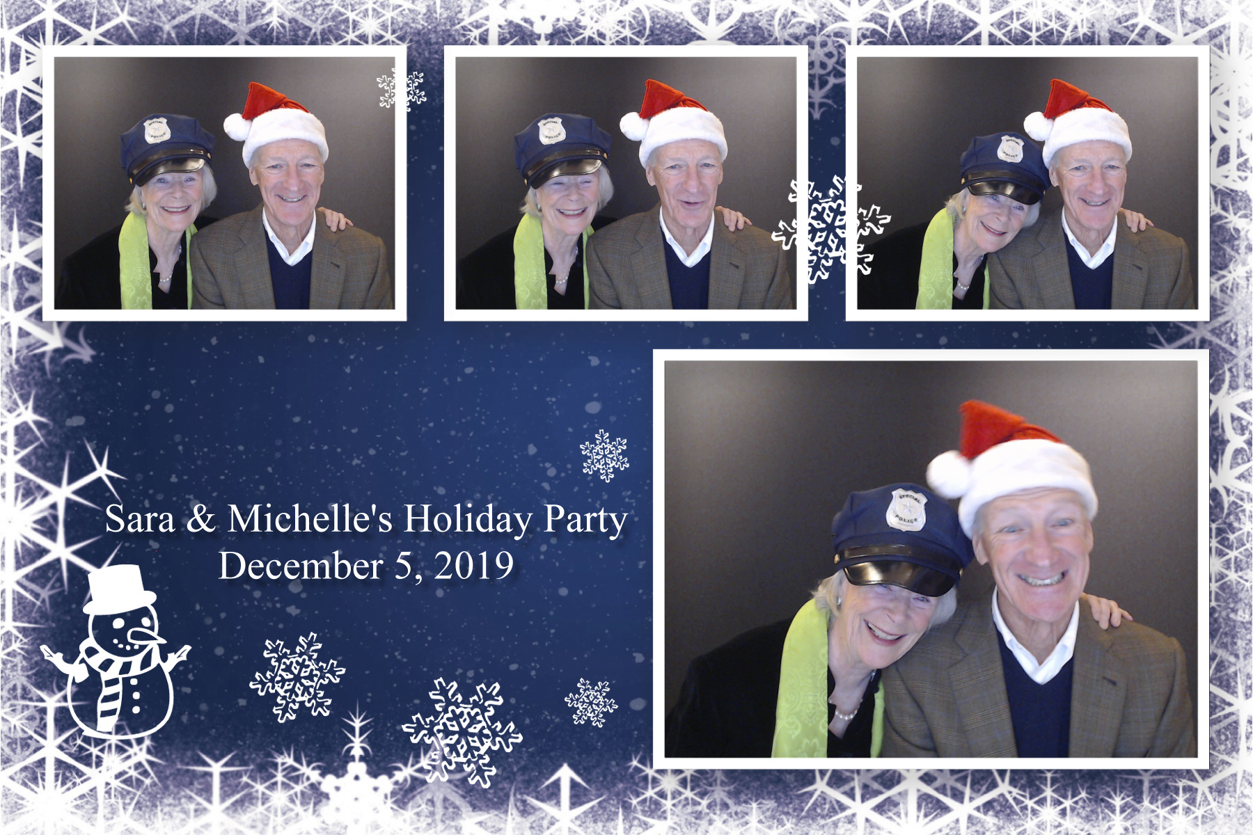 Sara & Michelle's Holiday Party  | View more photos from the event at gallery.saycheesephotobooth.com/u/SayCheesePhotoBooth/Sara-Michelles-Holiday-Party