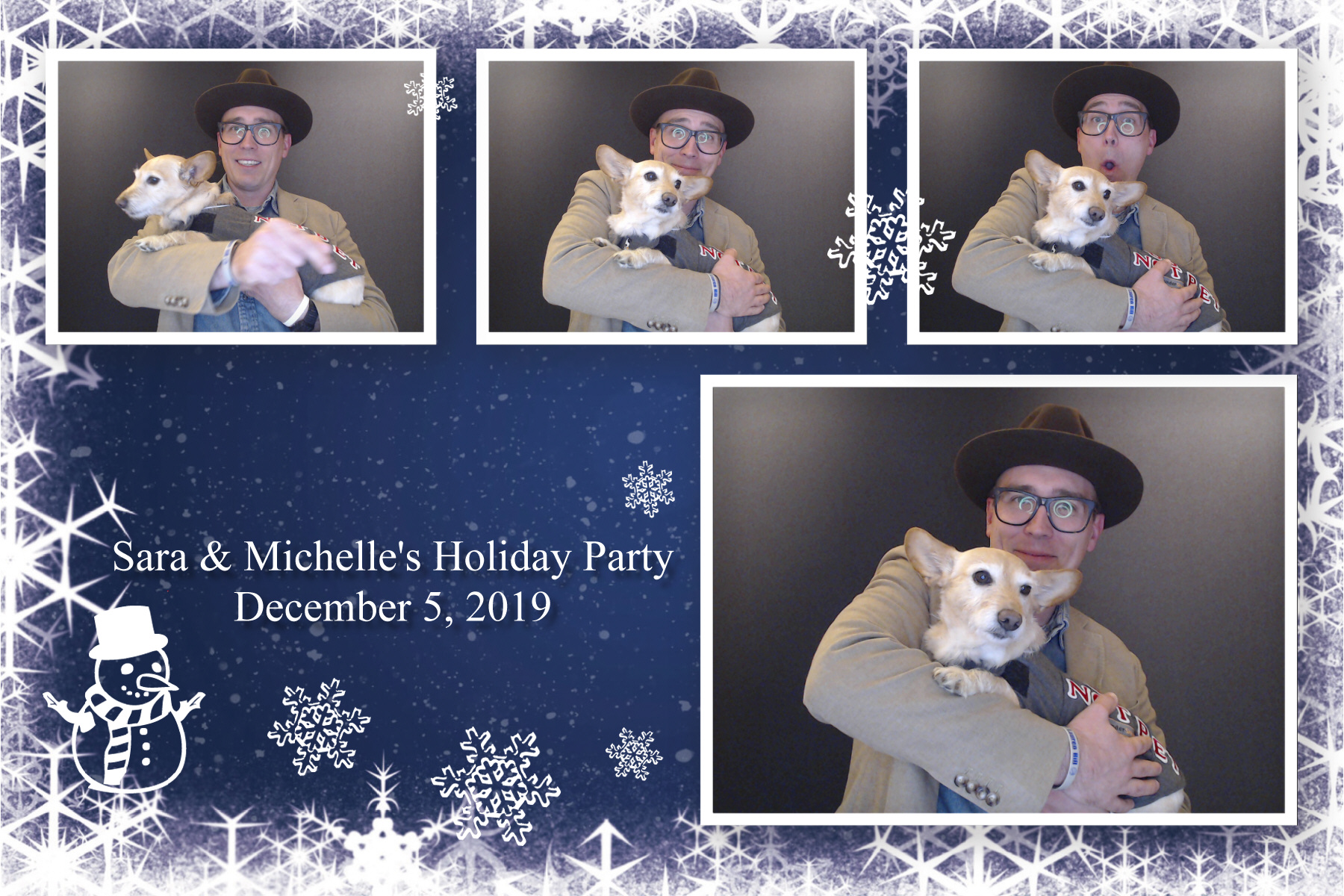 Sara & Michelle's Holiday Party  | View more photos from the event at gallery.saycheesephotobooth.com/u/SayCheesePhotoBooth/Sara-Michelles-Holiday-Party