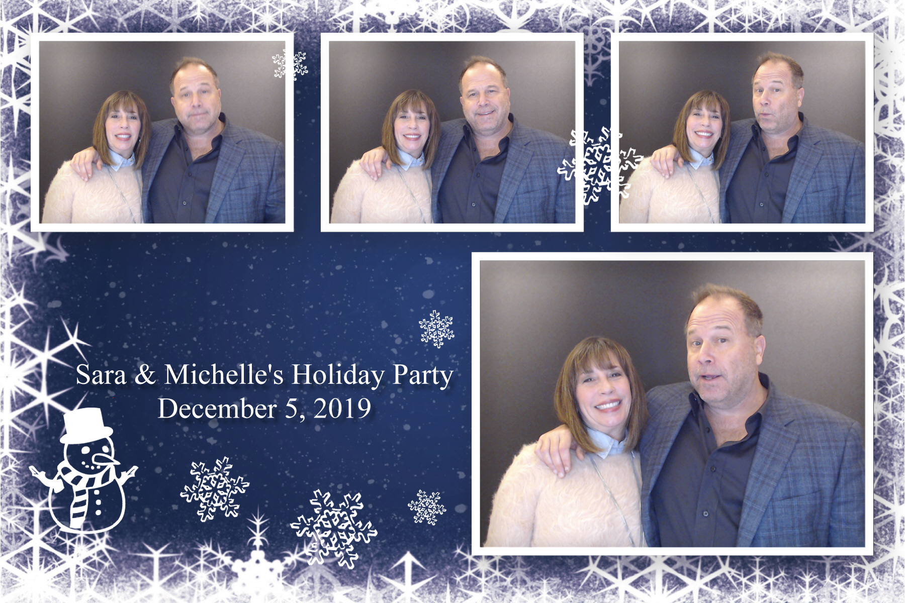 Sara & Michelle's Holiday Party  | View more photos from the event at gallery.saycheesephotobooth.com/u/SayCheesePhotoBooth/Sara-Michelles-Holiday-Party