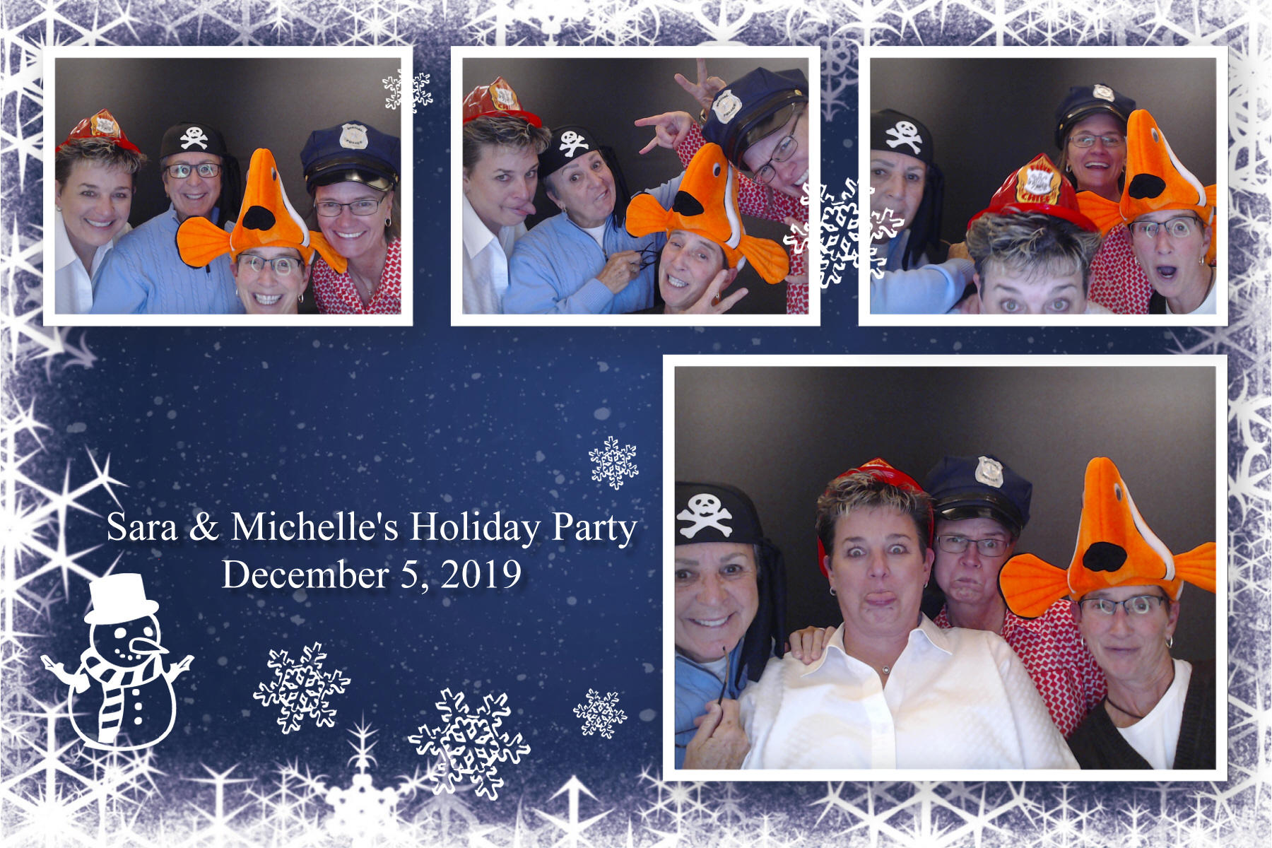 Sara & Michelle's Holiday Party  | View more photos from the event at gallery.saycheesephotobooth.com/u/SayCheesePhotoBooth/Sara-Michelles-Holiday-Party