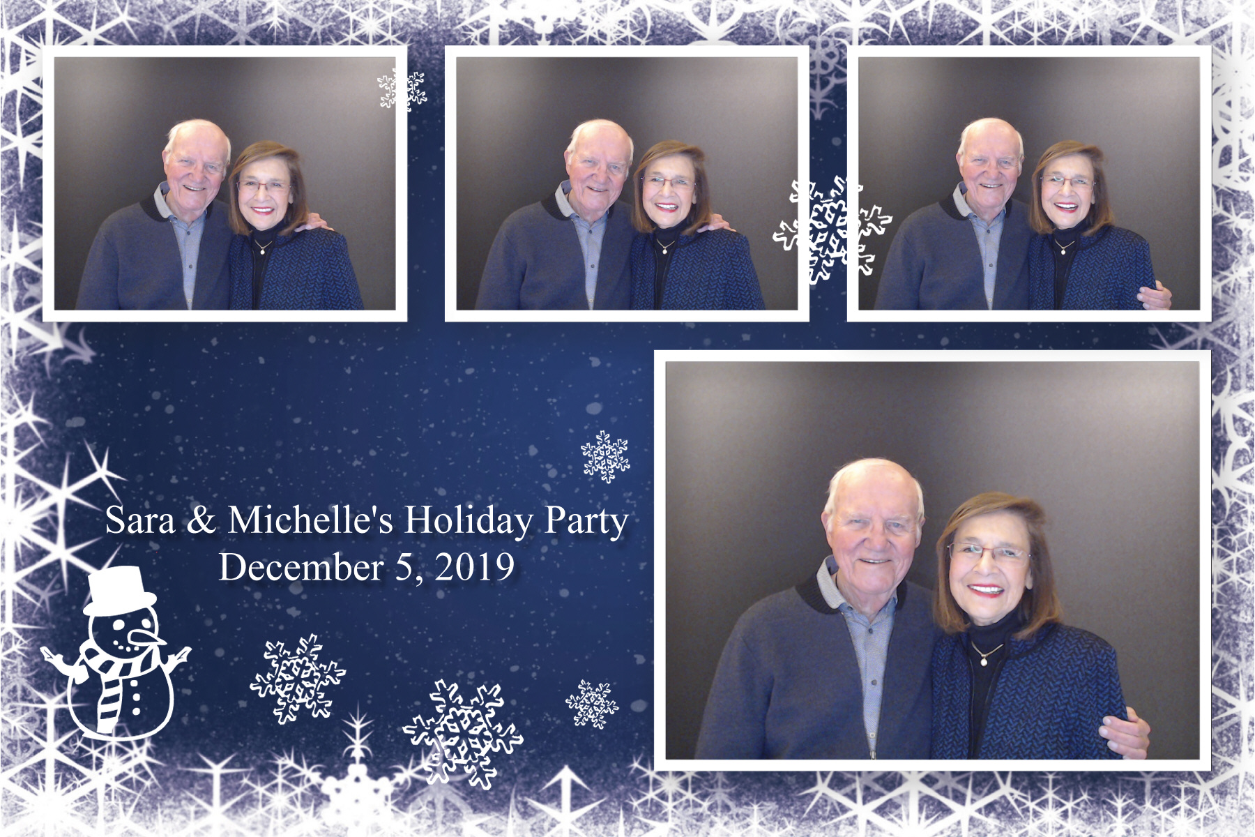 Sara & Michelle's Holiday Party  | View more photos from the event at gallery.saycheesephotobooth.com/u/SayCheesePhotoBooth/Sara-Michelles-Holiday-Party